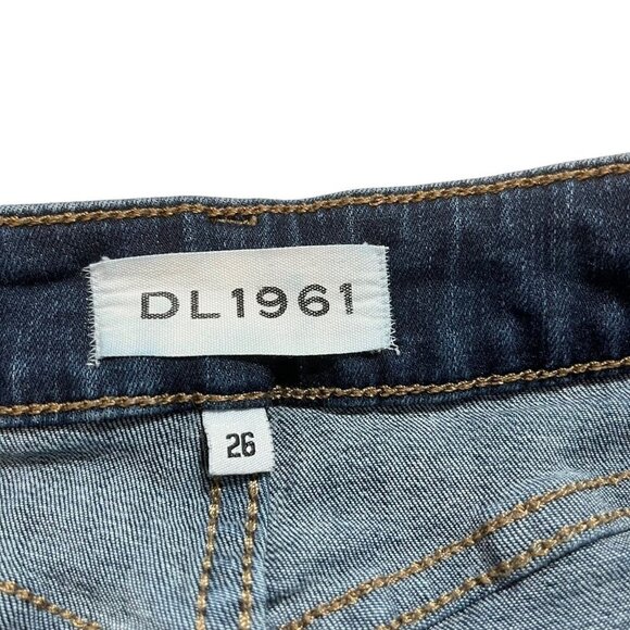 DL1961 Women's Farrow High Rise Instaslim Delancy Jeans‎ Size 26 - Picture 3 of 11